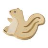 Kawaii Chopstick Rest Squirrel, Approx. W3.5 D4.5 H0.5, Ceramic, Made In Japan