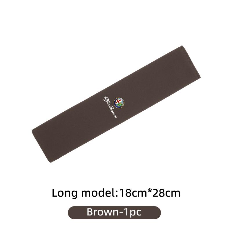Car Seat Belt Shoulder Protection Pad Anti-slip Mat Auto Accessories For Alfa Romeo Giulietta GT 159 147 156 Mito Brera Giulia