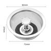 Kitchen Sink Garbage Filter Mesh Anti-block Sink Hair Food Catcher Reusable Stainless Steel Sink Drain Filter Net Easy Clean