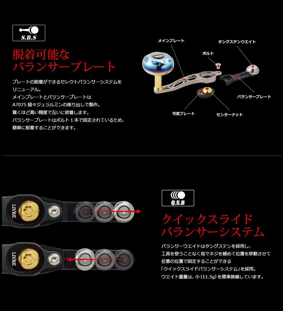 LIVRE SB pro Daiwa B1 Plate Gold 60-65 (Gunmetal + G)