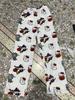 Damen Hello Kitty Halloween Flanell Schlafhose - Dick, gemütlich und mit Samt gefüttert für Herbst und Winter