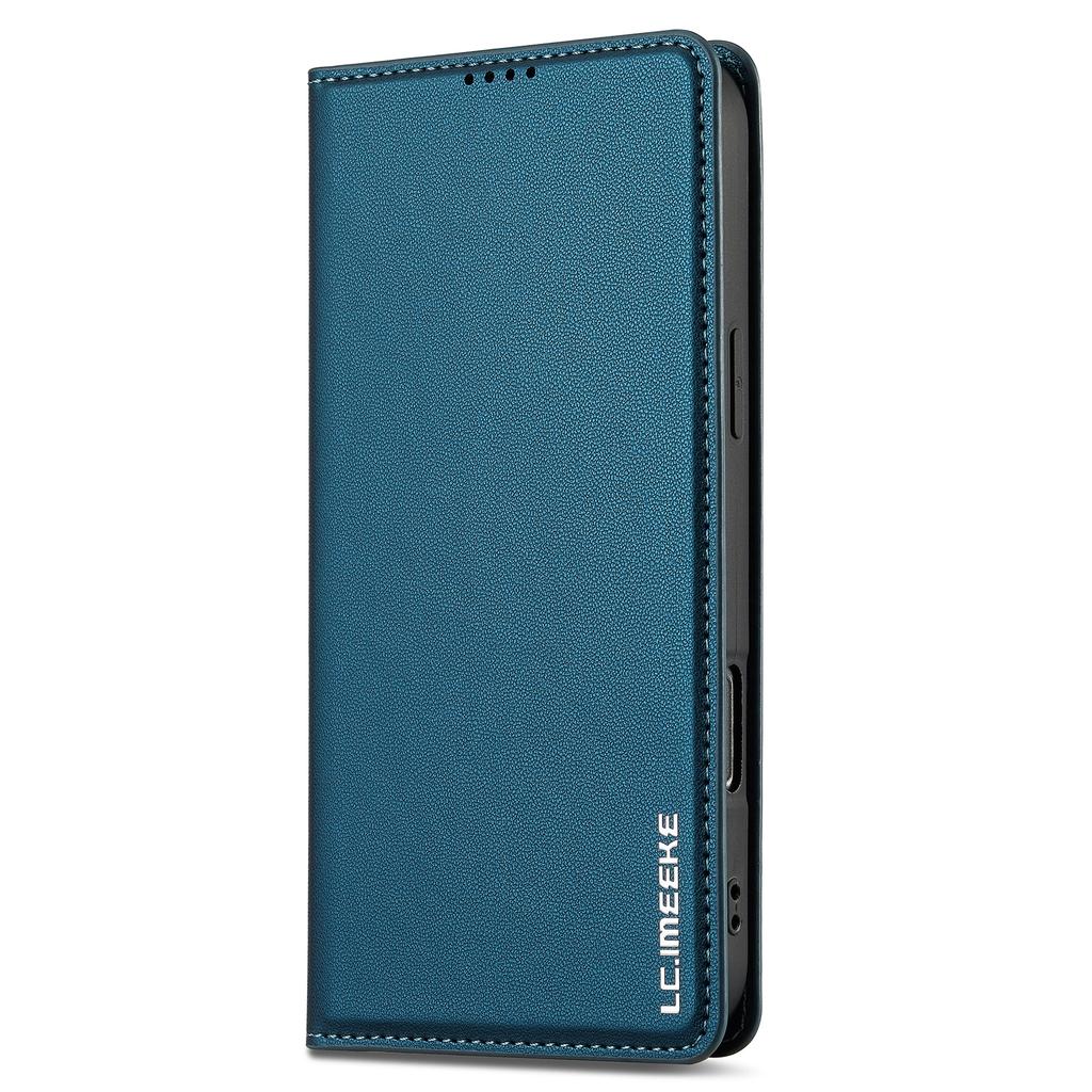 LC.IMEEKE L1 Series for iPhone 16 Pro Max Case PU Leather Wallet Stand Protective Phone Cover