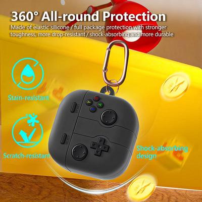Suitable For Galaxy Buds4 Headphone Case Retro Gaming Console Buds4/4Pro Bluetooth Silicone Headphone Cover