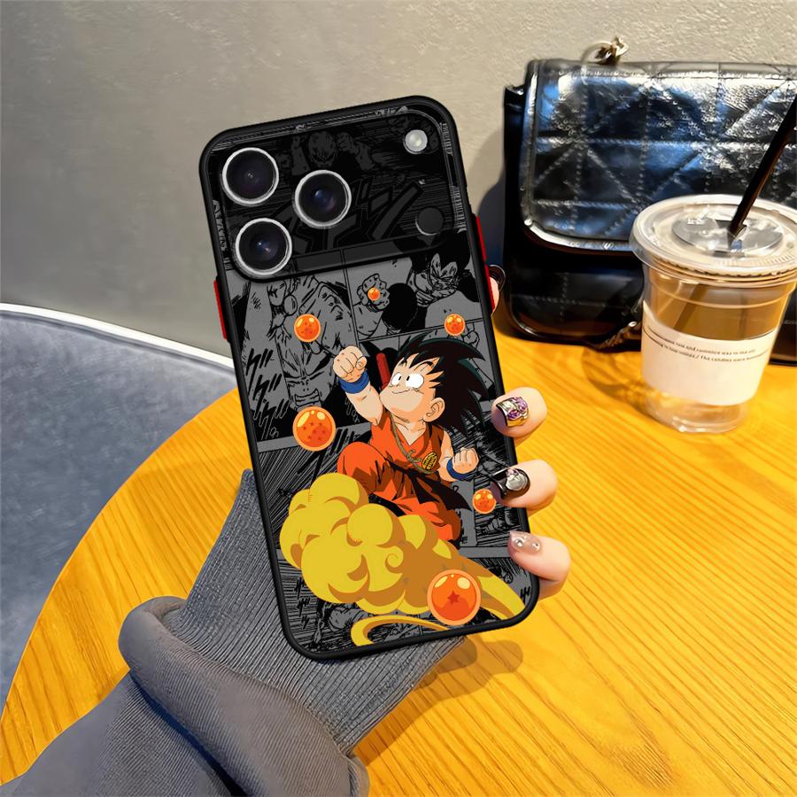 

Чехол для IPhone 17 Pro Max 17P 16P 12 15 11 13 Mini 14 7 8 SE 16 Plus X XS XR Funda Задняя крышка телефона Dragon Ball Крутой iPhone 12