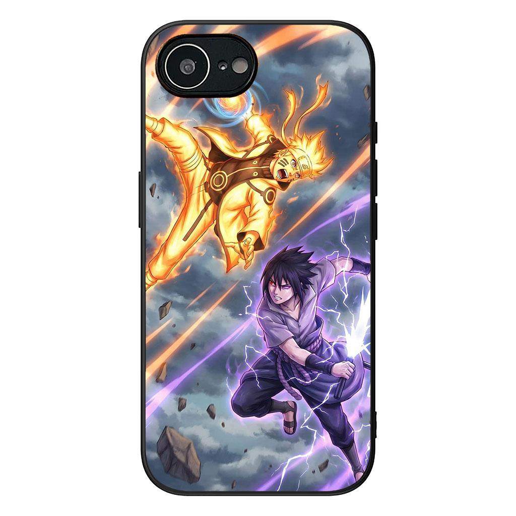 Cover for Apple iPhone 17 16 Plus 13 12 Pro Max Mini X XR ProMax 16E 15+ 16Plus Air Phone Case Gaara Narutos Uchiha Sasuke
