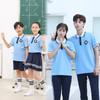 2023 Summer Short Sleeve School Uniform Set for Boys and Girls - Junior & High School Sports Meeting Two-piece