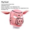 Sex Toys For Couples Men Gay New Party Pig Masks Play Pink Pig Hood Mask BDSM Bondage Soft Padded Pig Slave Role Play Cosplay