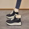 High-top Cotton Shoes, Thick-soled Dad Shoes, New Fashionable Ankle Boots, Waterproof and Anti-slip Snow Boots