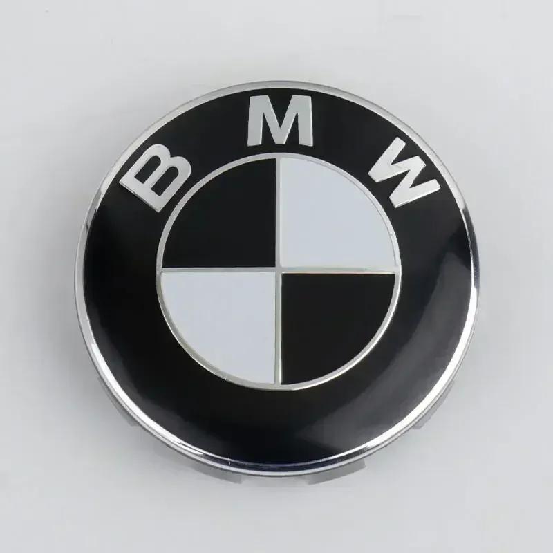 -4pcs 68MM Blue White 56MM Car Wheel Center Hup Caps Wheel Cover For BMW E36 E39 E46 E60 E90 E90 F10 F30 G20 G21 G30 G11 F15 X5