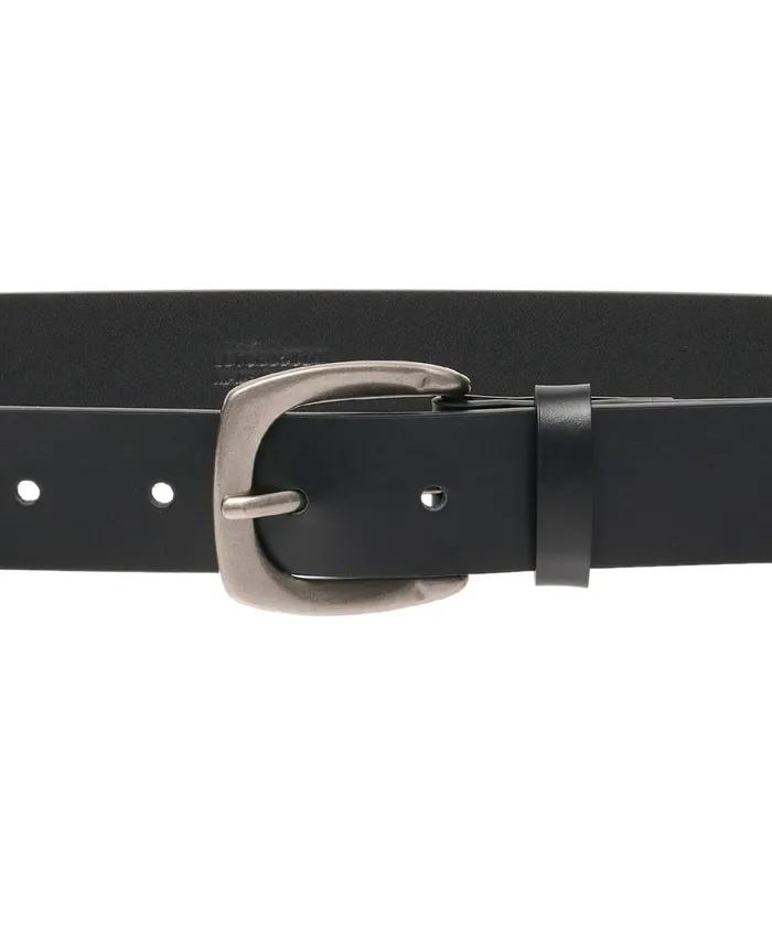 BL008 Casual Men's & Women's Leather Belt 28mm Black