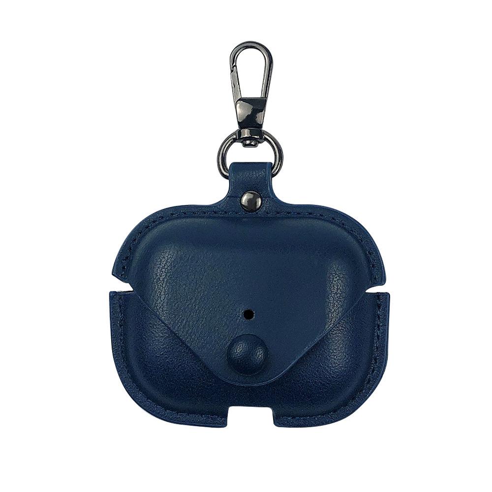 Compatible with Apple AirPods Pro Bluetooth earphone covers, 1st generation protective case with hook cowhide case, shockproof soft case