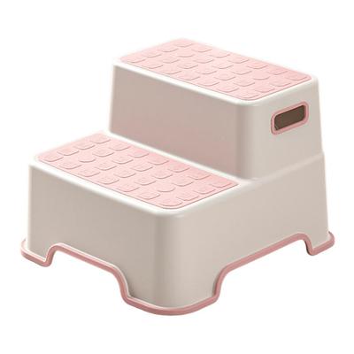 Toilet Stool Multifunctional Adjustable Step Stool Non-Slip Surface Ergonomic Design Kids Adults Constipation Relief Stool
