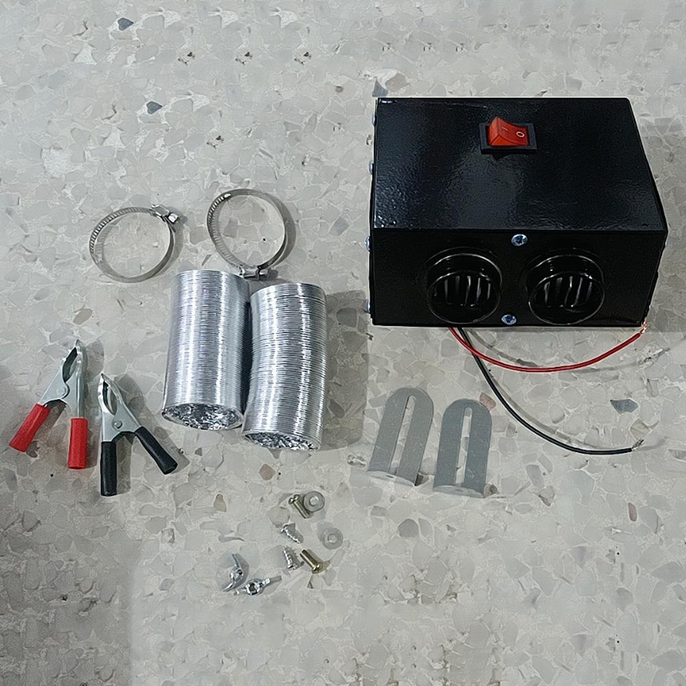 Universal 12V Heizung 500W Lüfter Heizgerät Entfroster Entfeuchter Windschutzscheibe Für LKW Auto