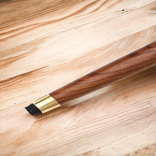 Nautical Handmade Solid Brass Cat Head Walking Stick Wooden Shaft Walking Cane for Men Women Canes, Total Length 93.98 cm
