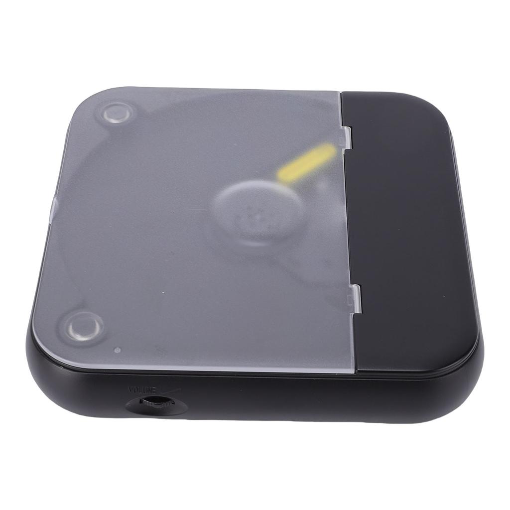 Tragbarer CD-Player mit doppelten Stereolautsprechern, Bluetooth 5.3, wiederaufladbare Kopfhörer, LCD für Zuhause, Auto, Outdoor, unterstützt CD