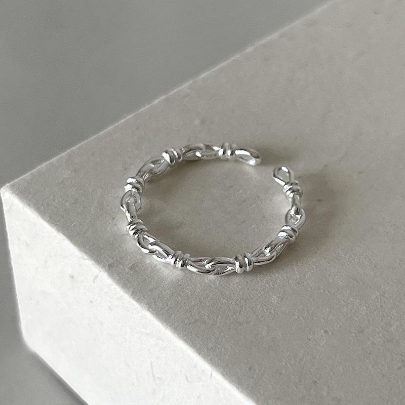 Damen Süßer Schleifenring: Vielseitig, Nischendesign, Net Red Mode, Temperamentvoller Stil