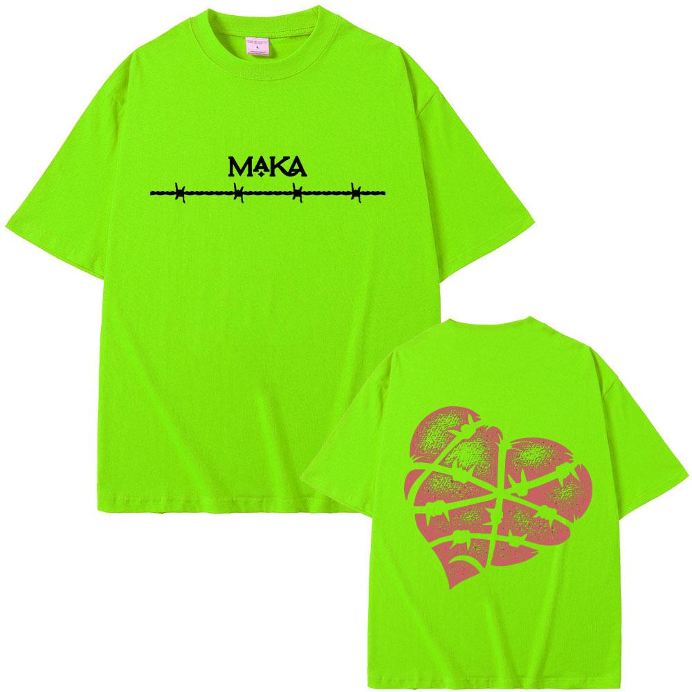 

Rapper Maka Tour 2025 T-shirt Unisex Fashion Hip Hop T-shirts Unisex s Clothing Cotton Casual Summer Short Sleeve T Shirt Streetwear 3XL