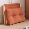 Solid Wood Velvet Footstool Soft Velvet Sofa Ottoman Multifunctional Soft Footrest  Household