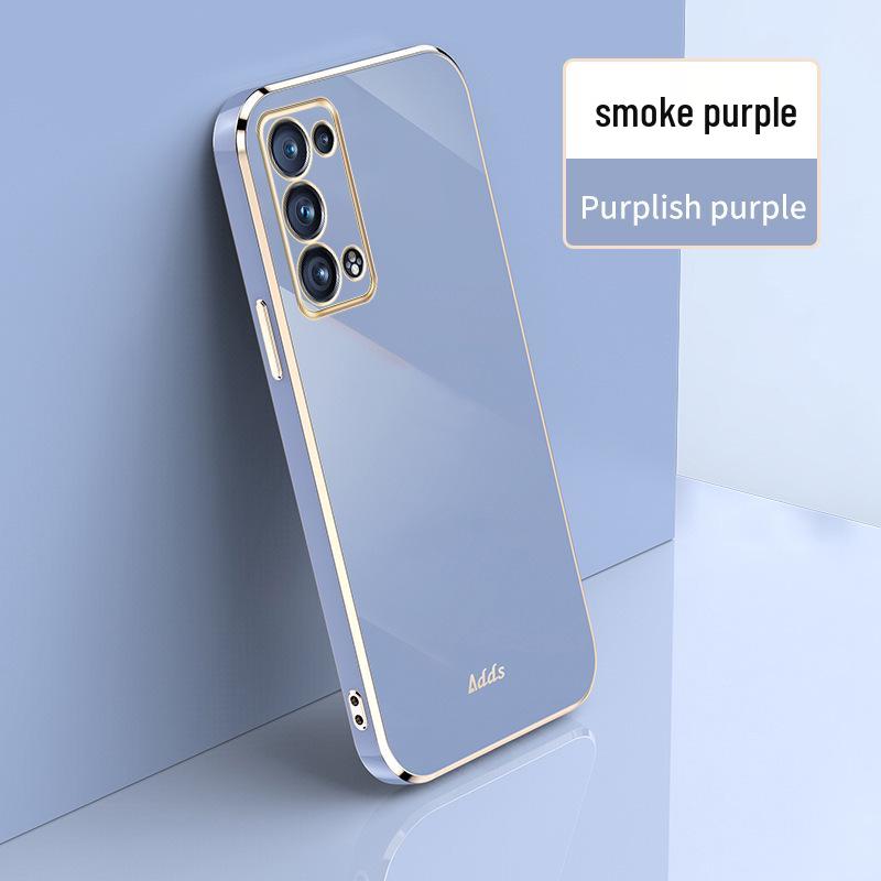 

Совместимость электроплакированного чехла для телефона OPPO A5 Pro Reno14: A5X, 13F, 14F, F29, A60, 6D OPPO Reno13F серый