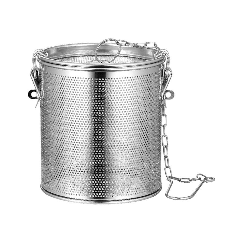 Stew Marinade Basket With Hook Loose Tea Strainer Seasoning Baskets Vegetable Useful Filter Stainless Steel Household Spice Can
