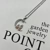 Ladies' Fashionable and Minimalist Moon Necklace