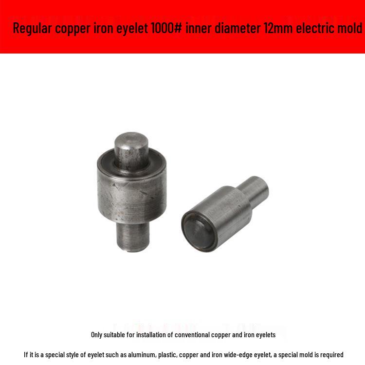 Copper Iron Eyelet & Rivet Installation Tool for Shoes