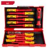 Deli 12-piece Insulated Interchangeable Screwdriver Set