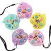 NEW Kawaii Fidget Toys Whack a Mole Keychain Simple Dimple Fidget Board Portable Antistress Decompression Toys for Children