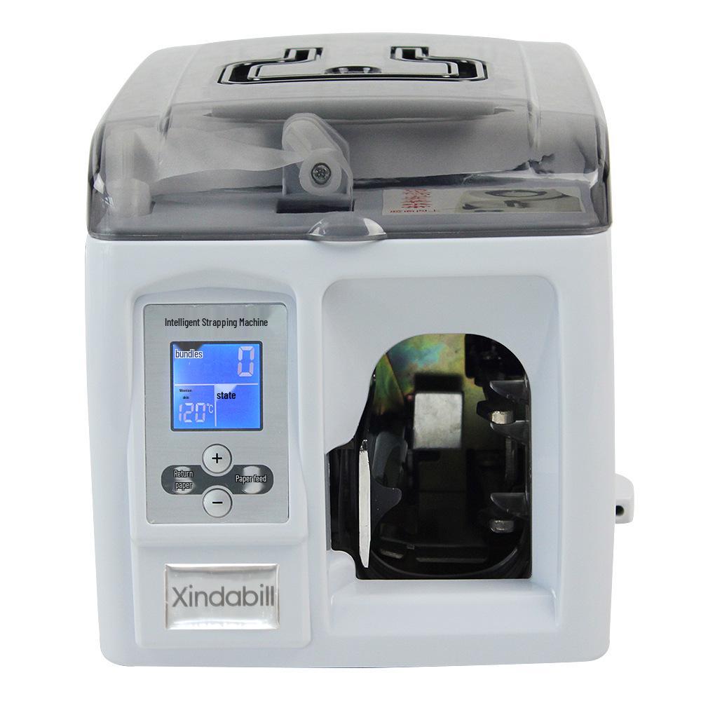 XD-305 Compact Automatic Money Bundling Machine for Banks and Finance Offices