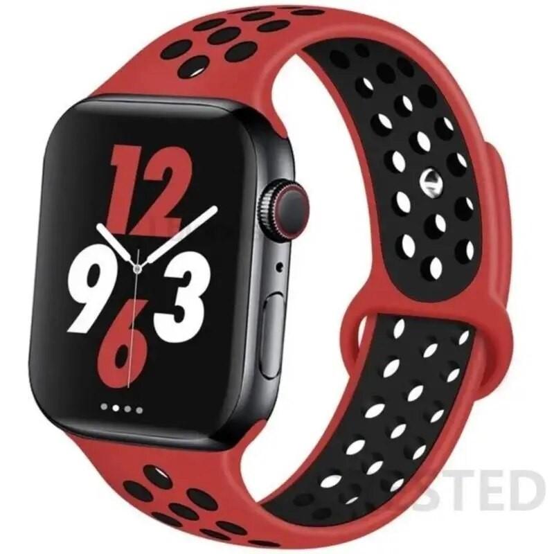 Silicone band For Apple Watch 11 strap 44mm 40mm 45mm 41mm 42mm 46mm correa bracelet iWatch Series 10 8 SE 3 6 7 9 Ultra 2 49mm