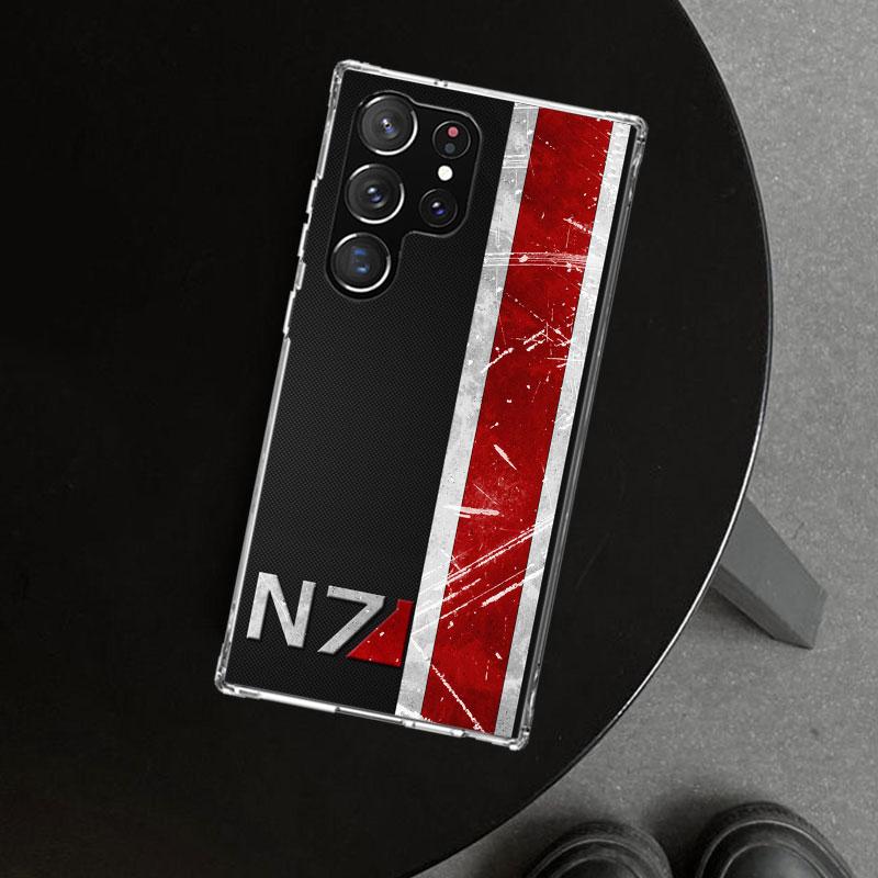 N7 Mass Effect Phone Case Cover for Samsung Galaxy S26 S25 Edge S24 S23 Ultra S22 Plus S21 FE S20 + Art Customized Fundas Galaxy