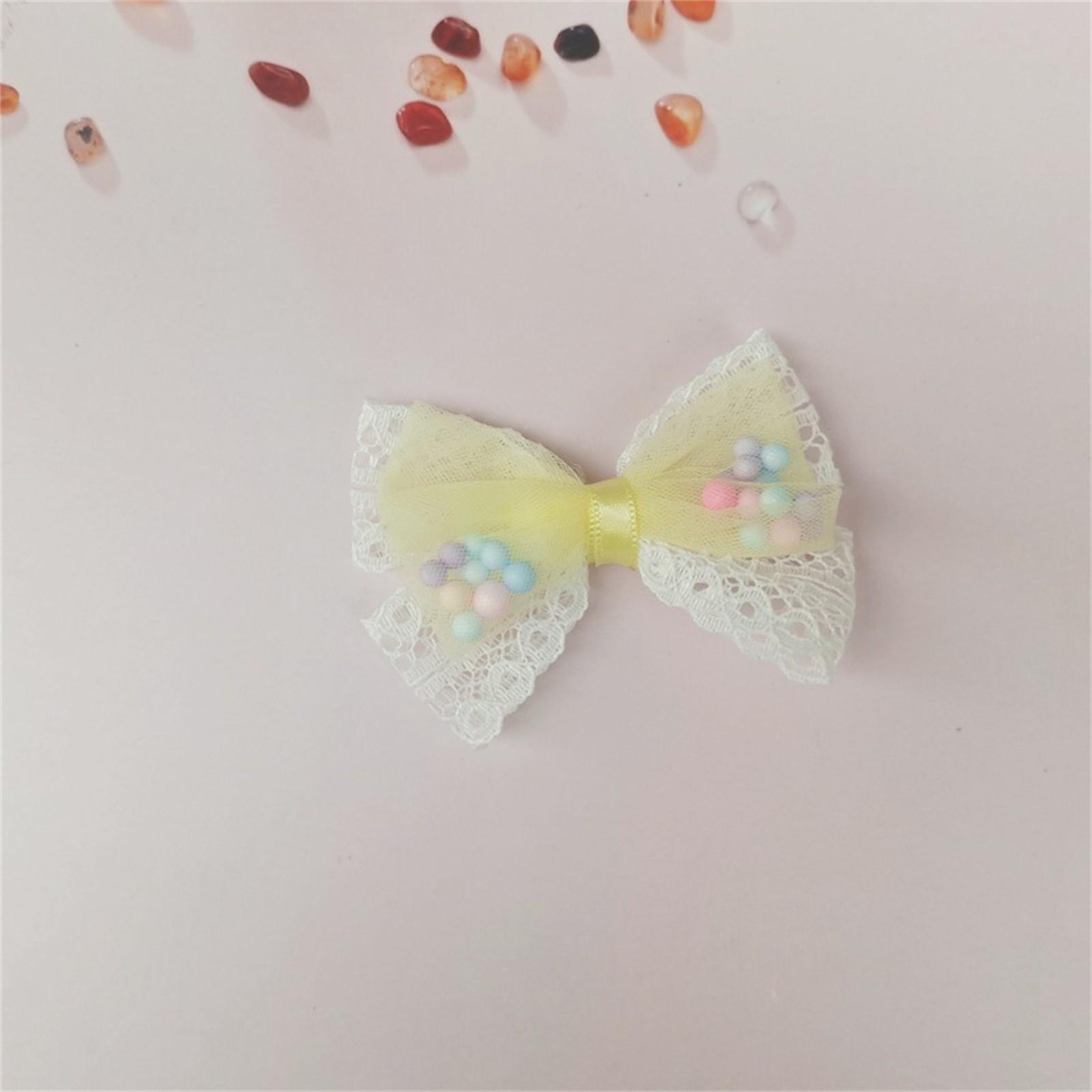 

16 шт. 50*35 мм карамельного цвета галстук-бабочка аппликация для DIY головной убор заколки для волос декор одежда шляпа швейные принадлежности аксессуары заплатки One Size жёлтый