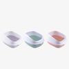 Large High Splash-proof Cat Litter Box With Shatterproof And Semi-enclosed Design