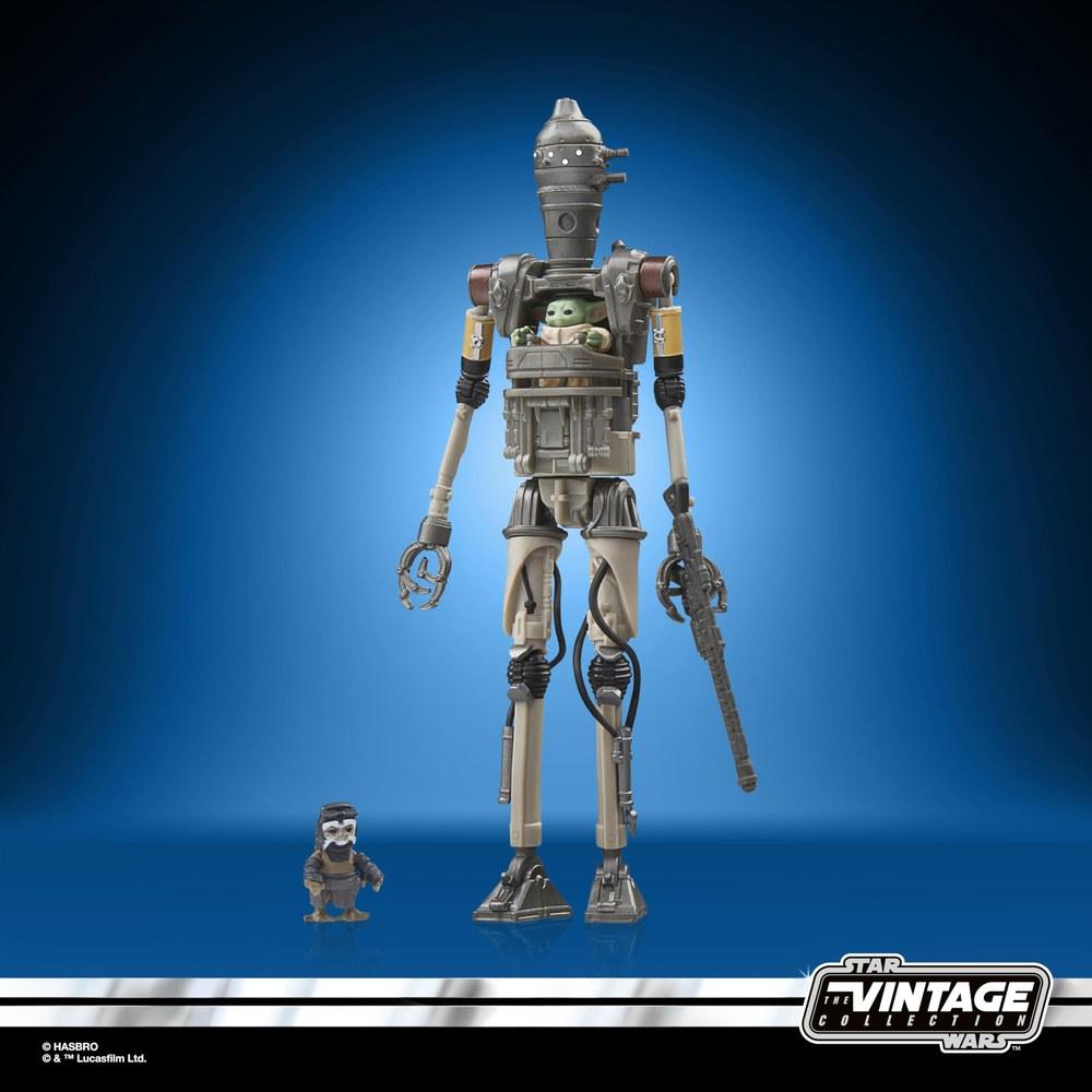 Hasbro Star Wars Vintage Collection IG-12 Grogu Anzellan Deluxe Mandalorian Action Figures 3-Pack 3.75-inch Collector