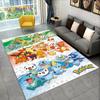 Cute Cartoon Japanese Anime Games Rug Carpet for Living Room Bedroom Home Decor,Floor Mat Non-slip Decoration for Sofa Doormat