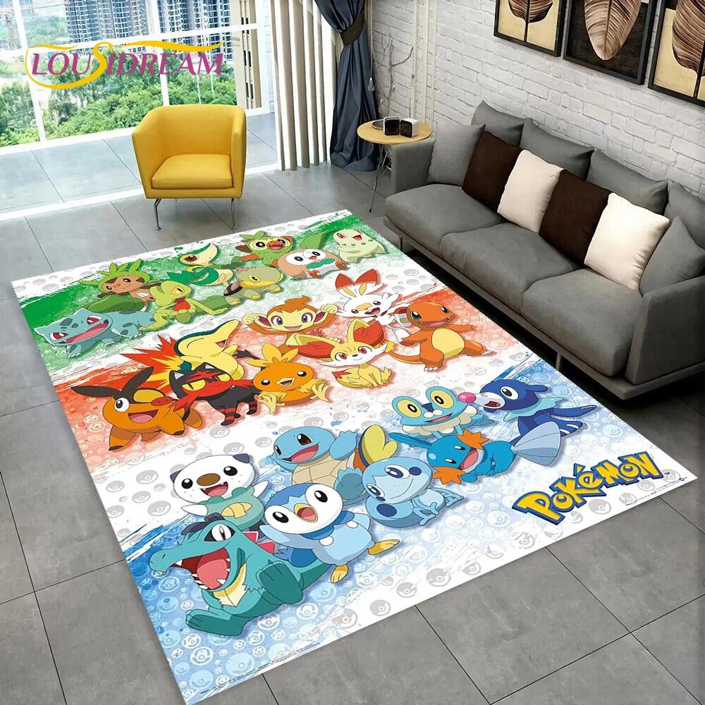 Cute Cartoon Japanese Anime Games Rug Carpet for Living Room Bedroom Home Decor,Floor Mat Non-slip Decoration for Sofa Doormat