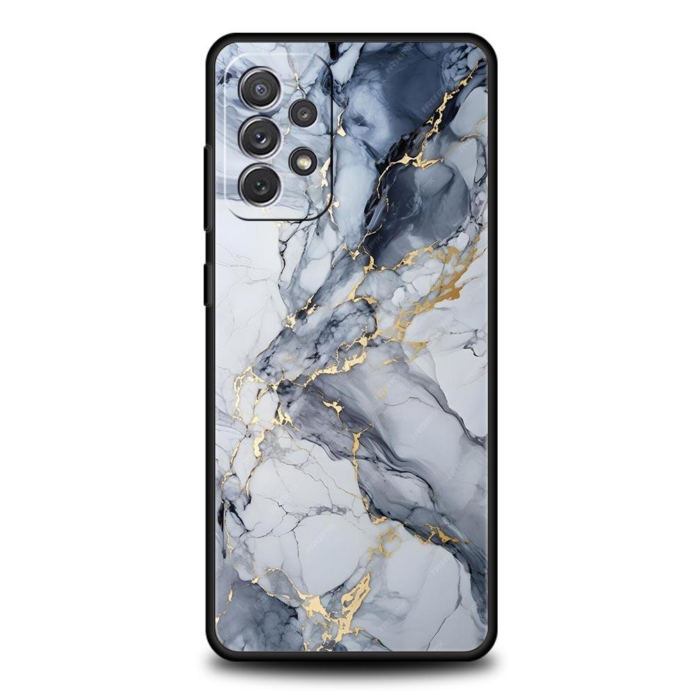Aquarell Marmor Handyhülle Für Samsung Galaxy A15 A13 A51 A71 A41 A31 A21S A03S A05 A35 A32 A55 A23 A25 A33 A53 A73 5G Cover