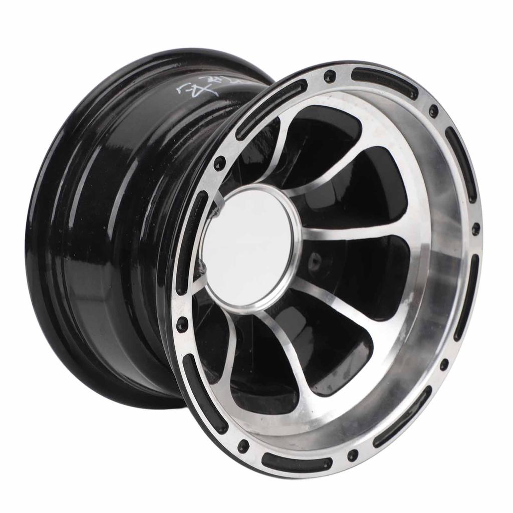 8in ATV Wheel High Strength Sporty Look Aluminum Alloy Wheel Rim for Quad Bike Go Kart Golf Cart Front Width: Approx.