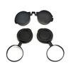 Rubber Protective Eyepiece & Lens Cap for 10x42 Telescope