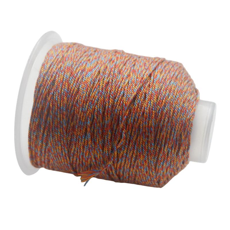 Tibetan Hand-Rubbed Cotton Thread Xingyue Bodhi Wenwan Bracelet, Non-Elastic Special Wire Rope, Wear-Resistant Beaded Woven Cotton Rope