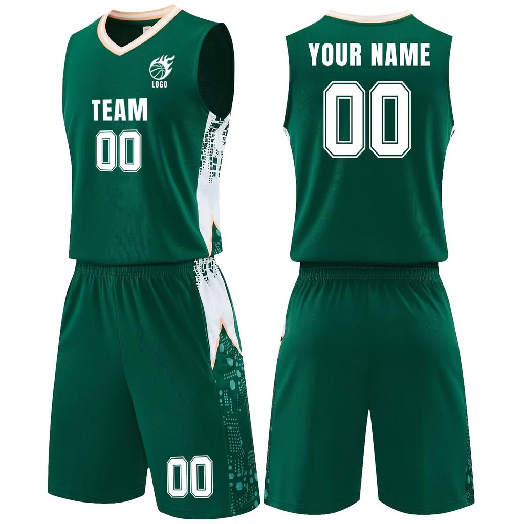 Vlastní basketbalový dresový set Personalizovaný a s číslem Bezrukávové uniformy Prodyšné sportovní oblečení pro muže a mládežnické týmové tréninky