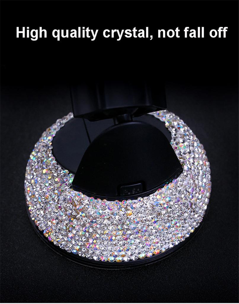 Bling Crystal Car Phone Mount with One More Air Vent Base Cell Phone Holder New
