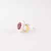Pink Tourmaline Gemstone 925 Sterling Silver Jewelry Handmade Oval Shape Ring RR-61-7