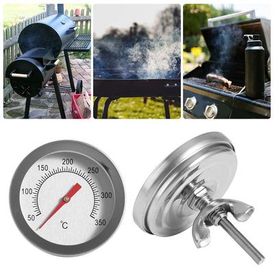 Portable Large Face BBQ Thermometer Probe 50℃350℃ Oven Thermometer Gauge Cook Tool Grill Thermometer Grill Pit