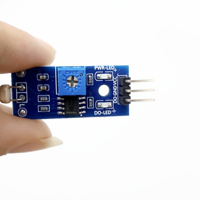 5/10PCS Photosensitive Sensor Module 3Pin 3.3V-5V Photoresistor Light Detection Resistance Module Photo Resistor for Arduino