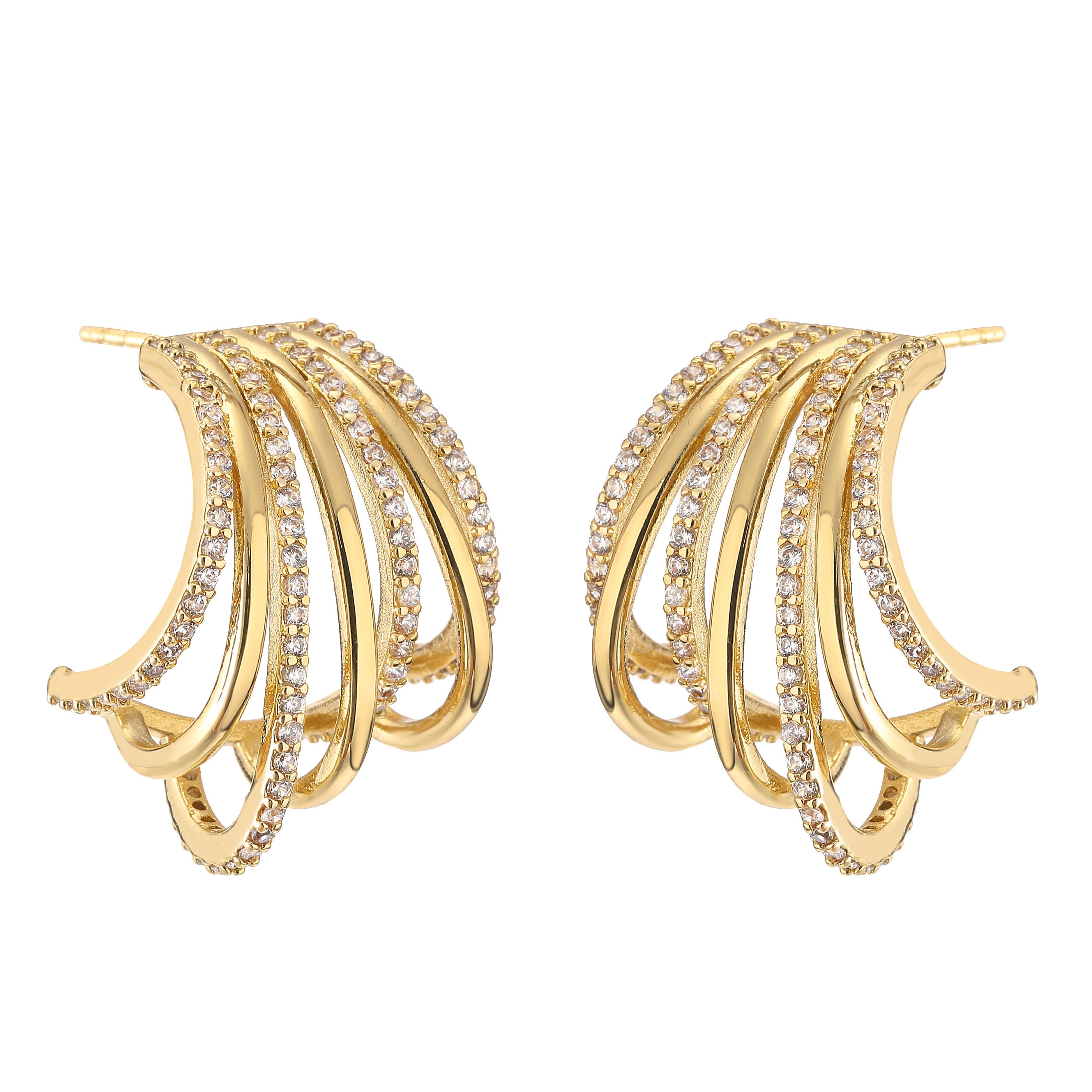 

HECHENG, earrings for women zircon circle earrings stud earrings simple hoop earring colorful designer Jewel