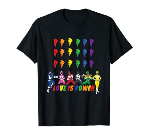 Power Rangers Love is Power T-shirt