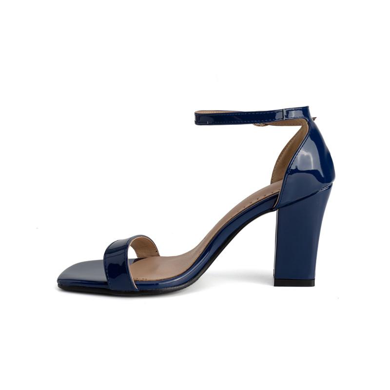 Sandales à talons hauts pour femmes été nouvelle collection sandales à plateforme à bout ouvert grande taille