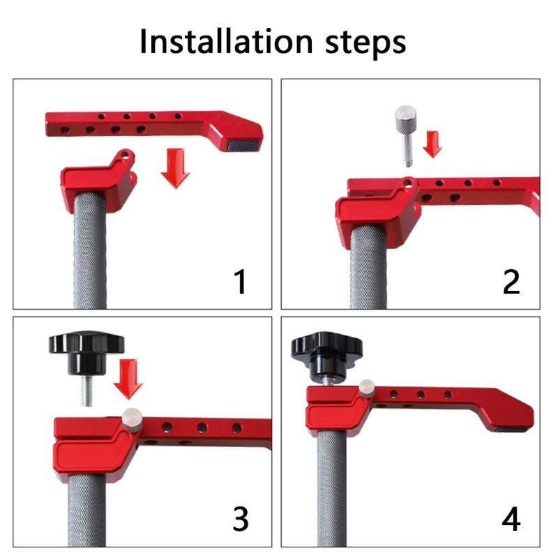 Benches Dog Clamps 19mm/20mm Hold Fast Dog Hole Clamps Adjustable Table Hold Down Clamps for Woodworking Tool