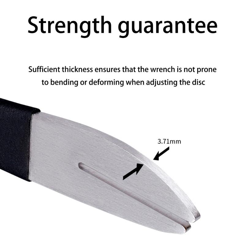 Bicycles Brake Adjuster Disc Brake Wrench Double Opening Disc Wrench Brake Pad Repair Tool Multifunctional Tool